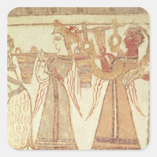 祭祀の場面 スクエアシール (正面)