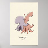 禁じられた愛 ポスター (正面)