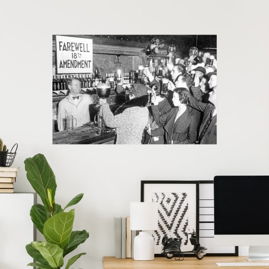 禁令の終わり – 第18回送別 ポスター (ホームオフィス)