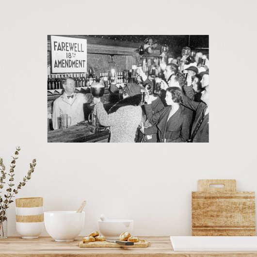 禁令の終わり – 第18回送別 ポスター (キッチン)