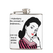 禁制おもしろい概念 フラスク (正面)