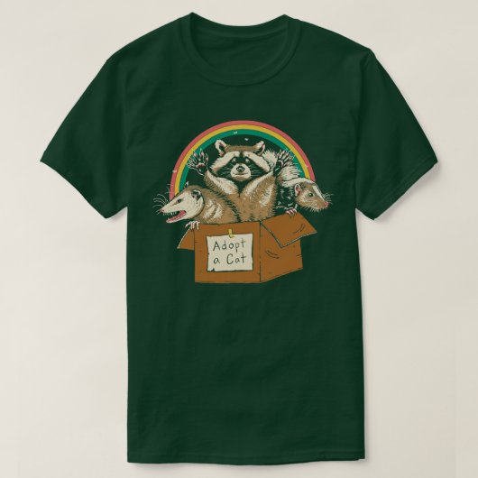 禁断の猫を飼う Tシャツ (デザイン正面)