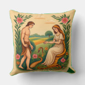 『禁断の蛇話』 クッション (裏面)