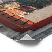 禁断の都市で開くドア – 北京、中国 ポスター (角)