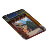 禁断の都市で開くドア – 北京、中国 マグネット (右側)