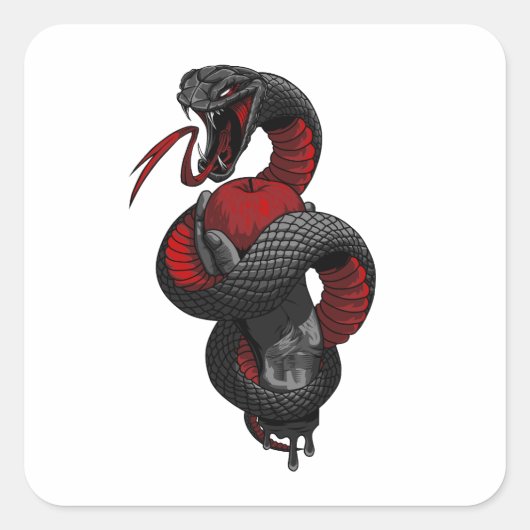 禁断フルーツシール スクエアシール (正面)