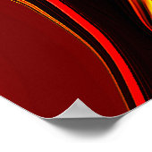 禁断フルーツ抽象芸術ポスター ポスター (角)