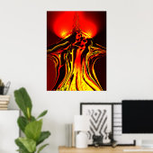 禁断フルーツ抽象芸術ポスター ポスター (ホームオフィス)