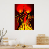 禁断フルーツ抽象芸術ポスター ポスター (キッチン)