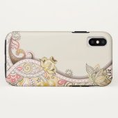 禁断花ベクトルiPhone XSケース Case-Mate iPhoneケース (裏面(横))