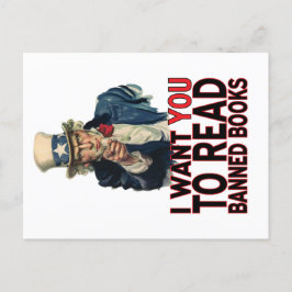 禁書して読欲しい ポストカード