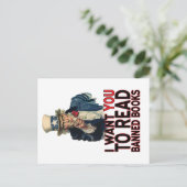 禁書して読欲しい ポストカード (スタンド正面)