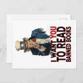 禁書して読欲しい ポストカード (正面/裏面)