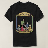 禁書読レッツ Tシャツ (デザイン正面)