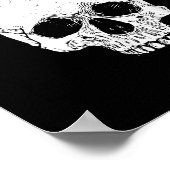 禁欲主義哲学 Premeditatio Malorum ドクロ ストア派 ポスター (角)