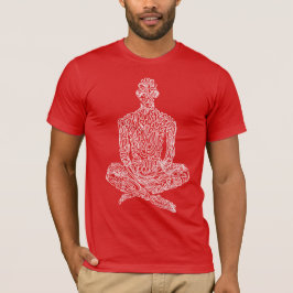 禁欲主義者(赤+白) Tシャツ
