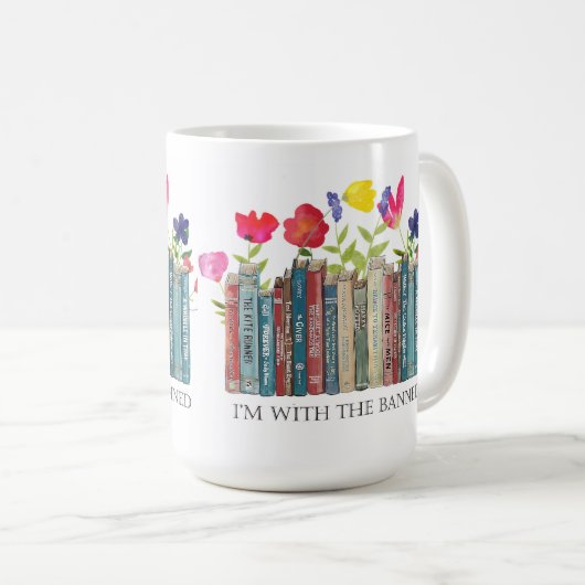 禁止されたコーヒーマグと一緒にいる コーヒーマグカップ (正面右)