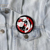 禁止されたボタンを打っているコイ 缶バッジ (インサイチュ)