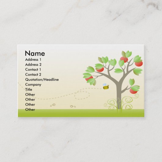 禁止された土地 名刺 (正面)