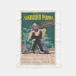 禁止された惑星モンスター映画毛布 フリースブランケット