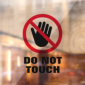 禁止された手のtouchウィンドウの貼り付けサインを削除しない ウィンドウサイン (シート2)