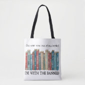 禁止された文芸用トートバッグに入ってる トートバッグ (正面)