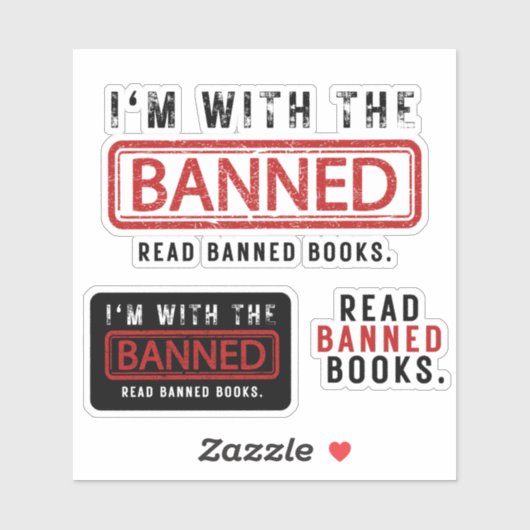 禁止された本の検閲と共に シール (シート)