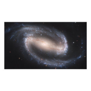 禁止された渦状銀河NGC 1300年 フォトプリント