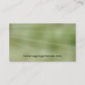 禁止された石の鶏の卵の農家 名刺 (裏面)