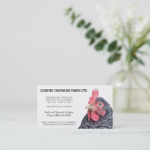 禁止された石の鶏の卵の農家 名刺 (スタンド正面)