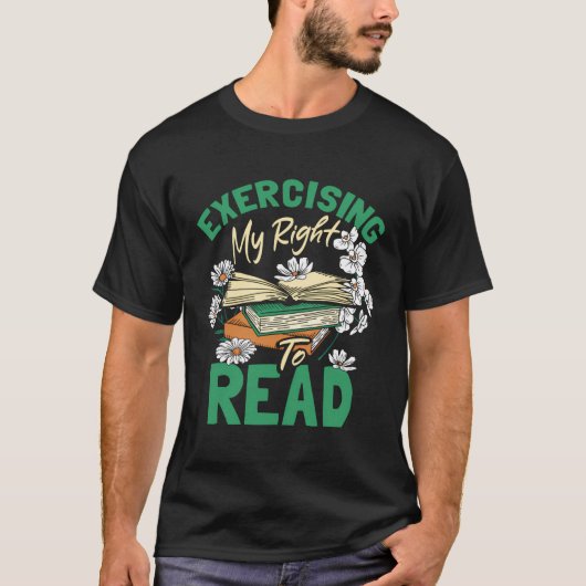 禁止された読書家 Tシャツ (正面)