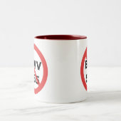 禁止されたBWV 565のマグ ツートーンマグカップ (中央)