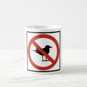 禁止されるカモメ コーヒーマグカップ (中央)