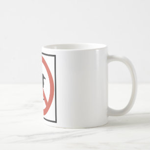 禁止されるカモメ コーヒーマグカップ