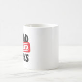 禁止さ読れた書籍のマグカップ コーヒーマグカップ (中央)