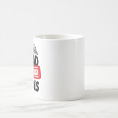 禁止さ読れた書籍のマグカップ コーヒーマグカップ (中央)