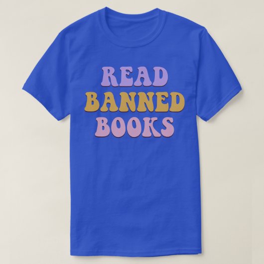 禁止さ読れた書籍2 Tシャツ (デザイン正面)