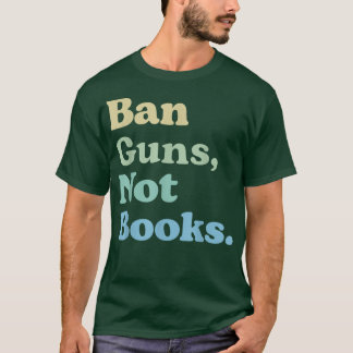 禁止する銃は本読の愛好家 Tシャツ