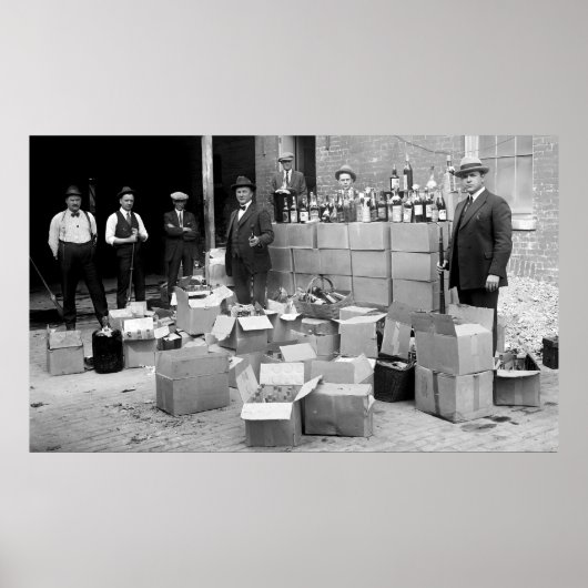 禁止の賞金 – 連邦捜査機関RAID 1922 ポスター (正面)