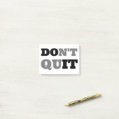 禁止やめ ポストイット (デスク上)