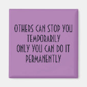 禁止ストップ マグネット (正面)