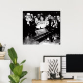 禁止スピーカー付きトーストc.1929 ポスター (ホームオフィス)