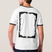 禁止フォレストフレーム Tシャツ (裏面)