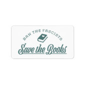 禁止図書 ラベル (正面)