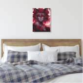 禁止妖精バラ キャンバスプリント (インサイチュ (寝室))