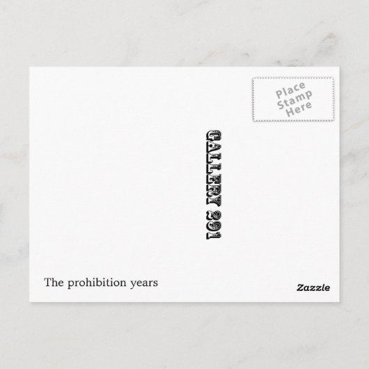 禁止年 ポストカード (裏面)