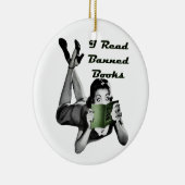 禁止本のオーナメント セラミックオーナメント (右)