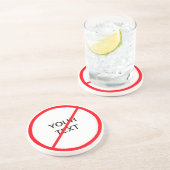 禁止標識 コースター (側面)