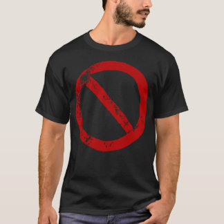 禁止標識 Tシャツ