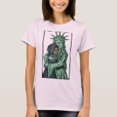 禁止無し壁無し Tシャツ (正面)